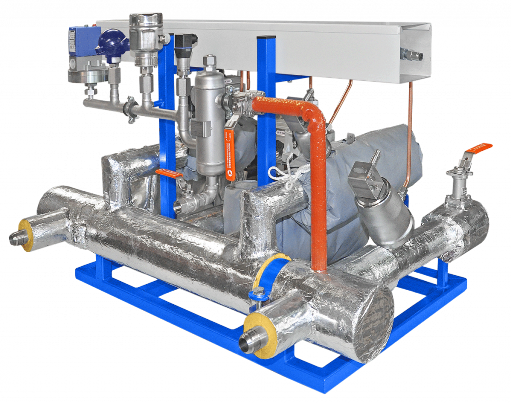Industriefabrik, Hitzeschutz und Wärmedämmung für industrielle Anlagen, IFS-Plast25 Isolierkissen und Isoliermantel, MW20 Mineralwolle Rohrisolierungen und HSS Hitzeschutzschläuche für Dampfpakete, Industrieverteiler, Filter, Industriearmaturen, individuell gefertigt, Dampfpakete, Prozess‑SKIDs, Reifenindustrie, Chemie/Pharma